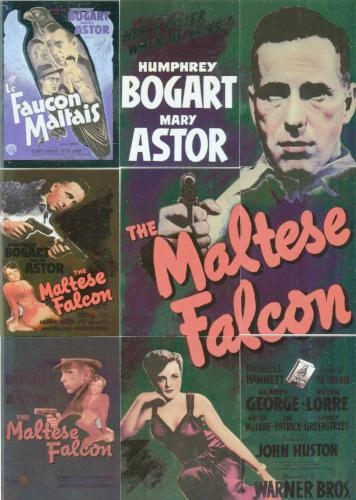 Classic Vintage Movie Posters 1 Maltese Falcon Chase Card Set Breygent   - TvMovieCards.com