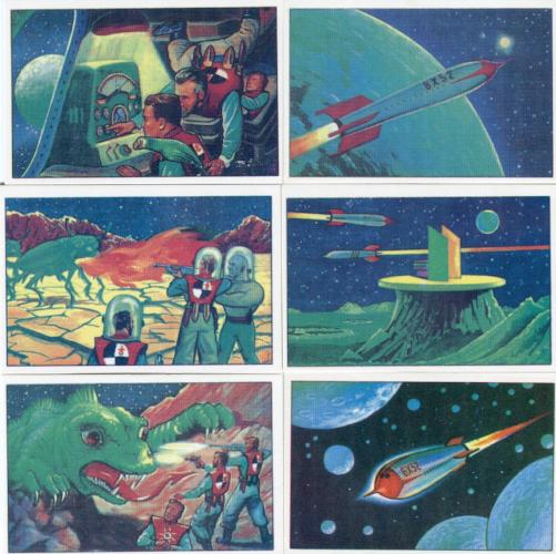 Jets, Rockets, Spacemen 1985 Reprint Vintage Card Set 108 Cards   - TvMovieCards.com