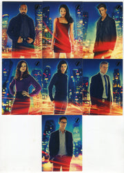 2016 DC Flash Season 1 Golden Foil Parallel Character Bios Chase Card Set CB1-7   - TvMovieCards.com