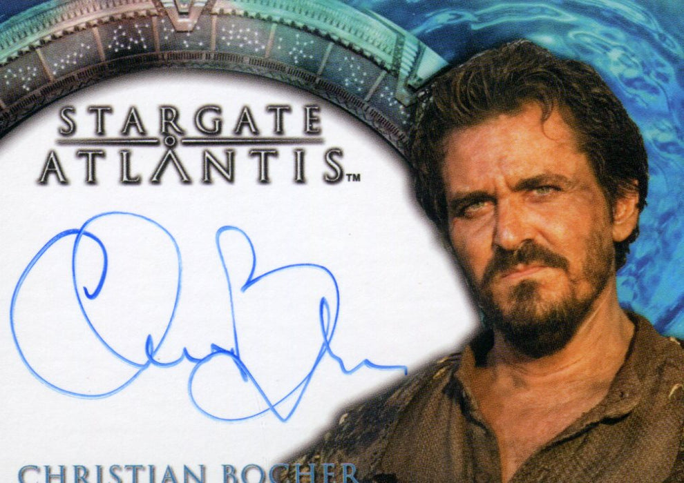 Stargate Atlantis Season Two Christian Bocher as Torrell Autograph Card   - TvMovieCards.com