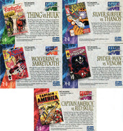 Marvel Masterpieces Series 1 Spectra Battle Chase Card Set 1-D thru 5-D   - TvMovieCards.com