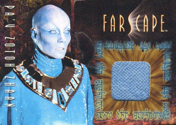 Farscape Season 2 P'au Zotoh Zhaan Costume Card CC12   - TvMovieCards.com
