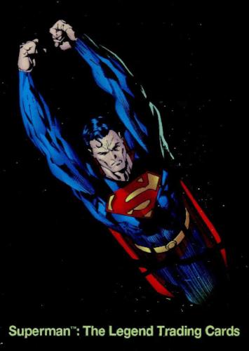 Superman The Legend  Sealed Collector Album with  BP1 Album Card   - TvMovieCards.com