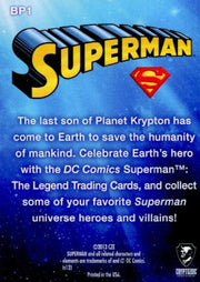 Superman The Legend  Sealed Collector Album with  BP1 Album Card   - TvMovieCards.com