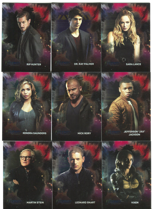 2018 DC Legends of Tomorrow Silver Foil Parallel Character Bios Card Set C1-C9   - TvMovieCards.com