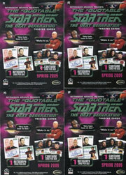 Star Trek Quotable TNG The Next Generation Promo Card Set P1 P2 P3 BP   - TvMovieCards.com
