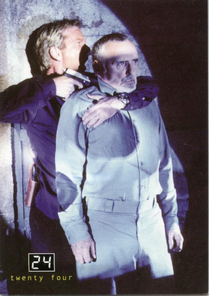 Twenty Four Season 1 and 2 Memorabilia Costume Card M5 Victor Drazen's Prison Un   - TvMovieCards.com