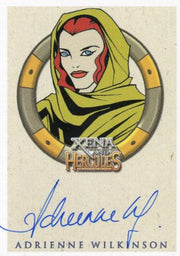 Xena & Hercules Animated Adventures Adrienne Wilkinson as Eve Autograph Card   - TvMovieCards.com