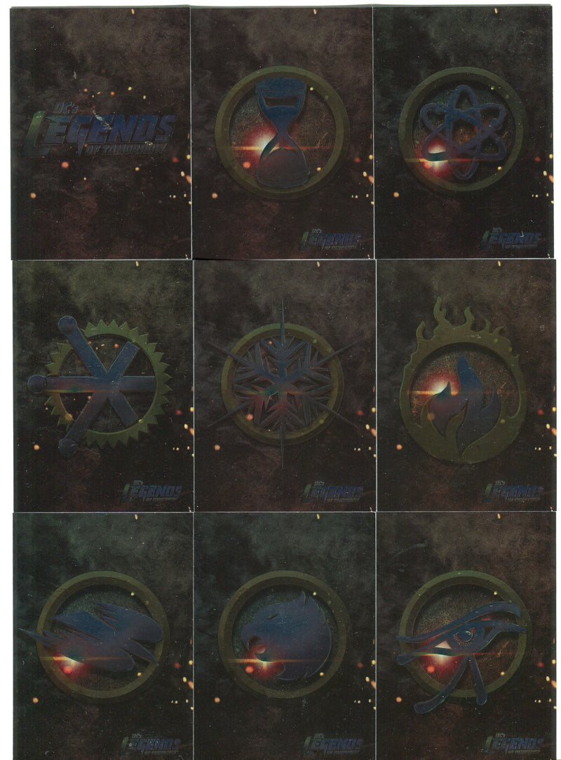 2018 DC Legends of Tomorrow Silver Foil Parallel Icons Chase Card Set i1-i9   - TvMovieCards.com