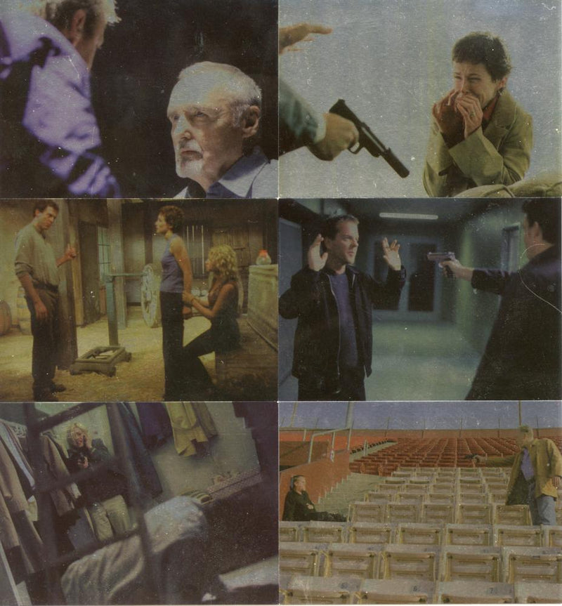 24 Twenty Four Seasons 1 and 2 Moment of Truth Chase Card Set C1 -C6   - TvMovieCards.com
