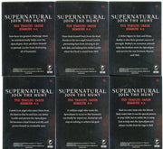 2016 Supernatural Seasons 4-6 Rainbow Foil Parallel Character Bio Card Set C1-C6   - TvMovieCards.com