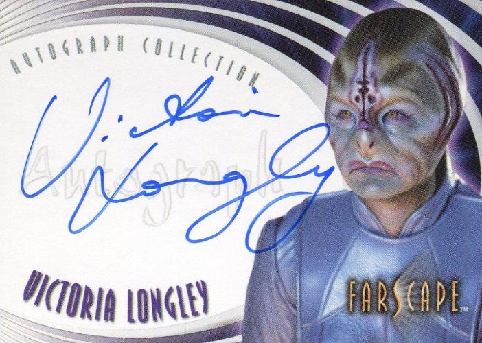 Farscape Through the Wormhole Victoria Longley Autograph Card A51   - TvMovieCards.com