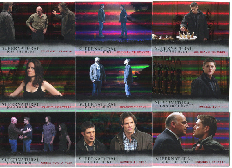 2016 Supernatural Season 4-6 Rainbow Foil Notable Locations Card Set L10-18 - TvMovieCards.com