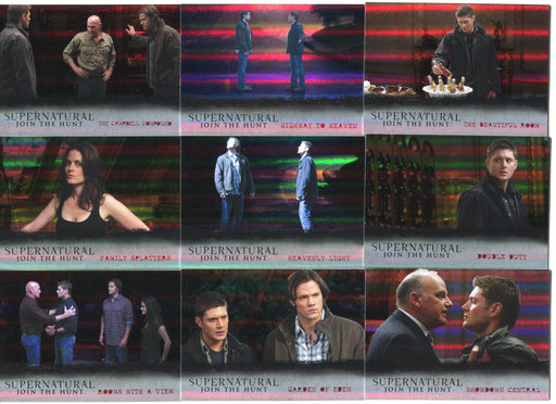 2016 Supernatural Season 4-6 Foil Parallel Notable Locations Card Set L10-18   - TvMovieCards.com