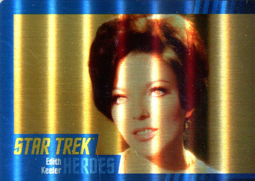 Star Trek Original Series TOS Inscriptions H & V Metal Rewards Chase Card 42A   - TvMovieCards.com