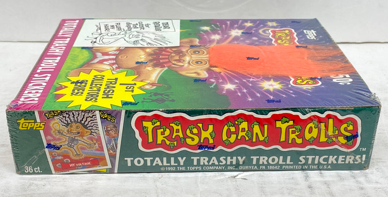 1992 Trash Can Trolls Sticker Trading Card Box 1st Series Topps Wax Full Sealed   - TvMovieCards.com