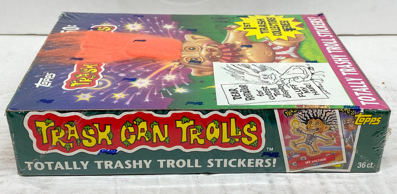 1992 Trash Can Trolls Sticker Trading Card Box 1st Series Topps Wax Full Sealed   - TvMovieCards.com