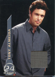 24 Twenty Four Season 3 Memorabilia Costume Card M2   - TvMovieCards.com