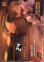 24 Twenty Four Season 3 Memorabilia Costume Card M1   - TvMovieCards.com