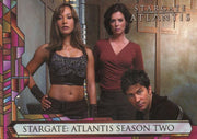 Stargate Atlantis Season Two Promo Card P2   - TvMovieCards.com