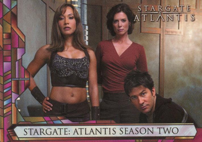 Stargate Atlantis Season Two Promo Card P2   - TvMovieCards.com