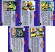 Marvel Universe Series 3 Hologram Chase Card Set H-1 thru H-5 Skybox 1992   - TvMovieCards.com