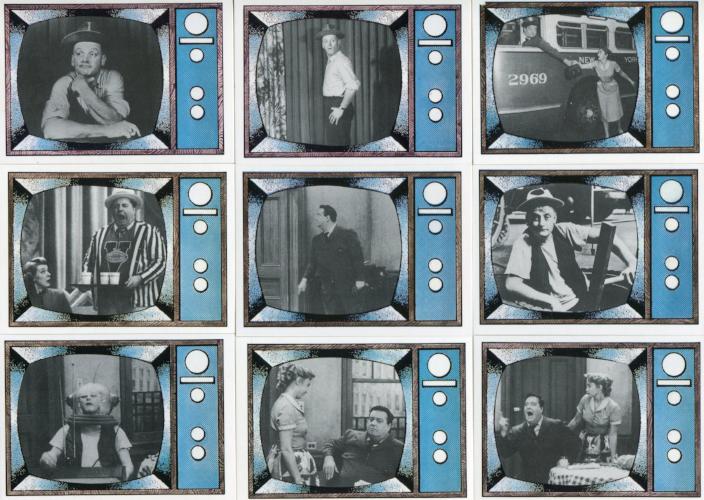 Complete 1988 The Honeymooners Comic Images 50 Trading Cards Gleason Carney NM - TvMovieCards.com