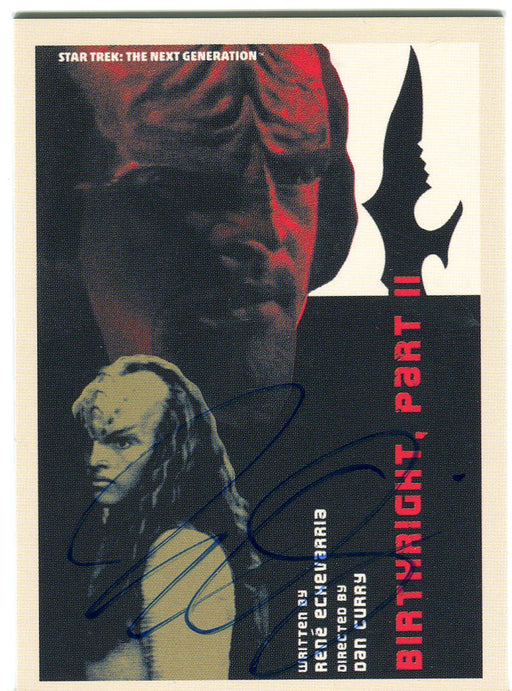 Star Trek TNG Portfolio Prints Juan Ortiz Autograph Parallel Card JOA143   - TvMovieCards.com