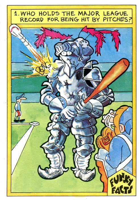 Weird World of Baseball Funky Facts 1976 Vintage Trading Card Set 40 Cards   - TvMovieCards.com