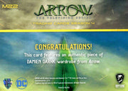 Arrow Season 4 Neal McDonough as Damien Darhk Wardrobe Costume Card M22 #10/99   - TvMovieCards.com