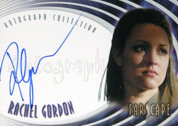 Farscape Through the Wormhole Rachel Gordon Autograph Card A44   - TvMovieCards.com