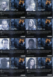 24 Twenty Four Season 4 Autograph Card Set 13 Cards   - TvMovieCards.com