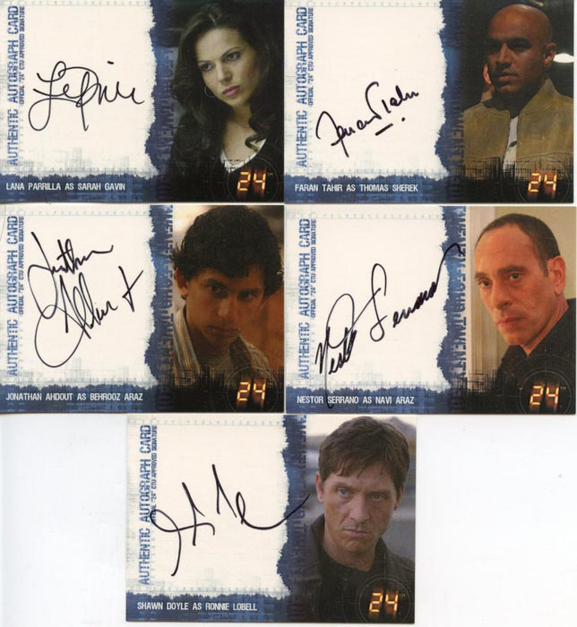 24 Twenty Four Season 4 Autograph Card Set 13 Cards   - TvMovieCards.com