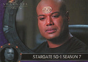Stargate SG-1 Season Seven Promo Card P2   - TvMovieCards.com