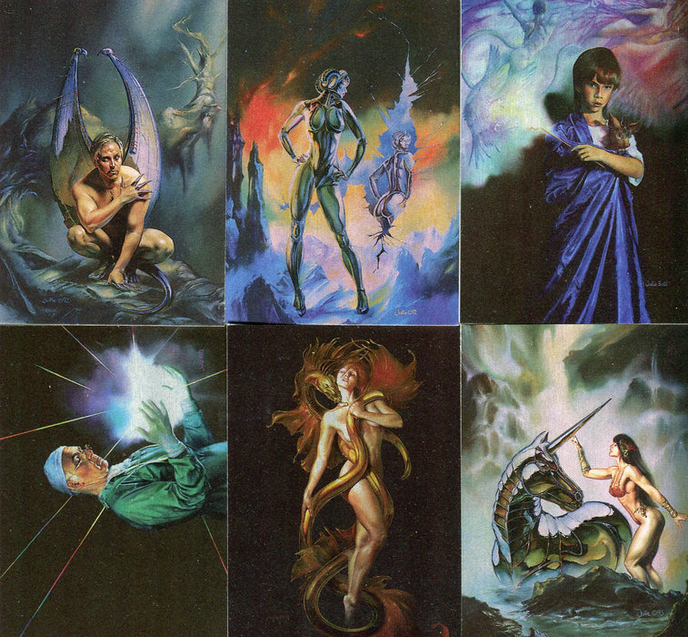 Bell Julie Bell Fantasy Art Tekchrome Chase Card Set T1 through T10 Cardz 1994   - TvMovieCards.com