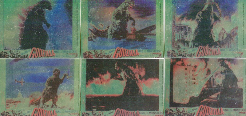 GODZILLA: KING OF THE MONSTERS Puzzle Chase Card Set 6 Cards   - TvMovieCards.com