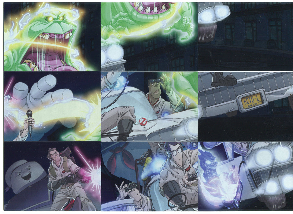 2016 Ghostbusters Silver Foil Tricks and Traps Parallel Chase Card Set D1C-D9C   - TvMovieCards.com