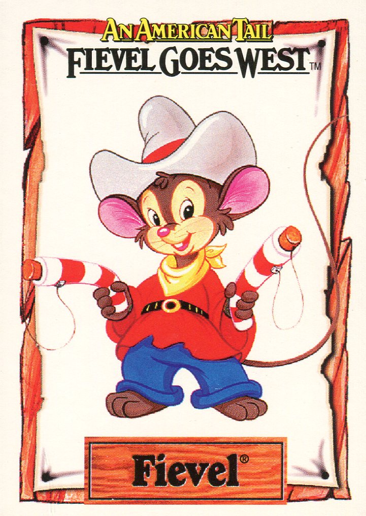 American Tale Fievel Goes West Movie Base Card Set 150 Cards Impel 1991 - TvMovieCards.com