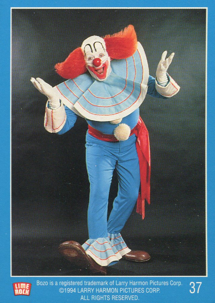 Bozo The Clown Trading Card Set 54 Cards Lime Rock 1994   - TvMovieCards.com