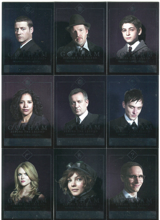 2016 Gotham Season 1 Silver Foil Parallel Character Bios Chase Card Set C01-C15   - TvMovieCards.com