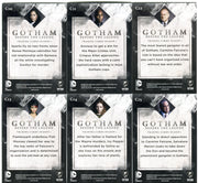 2016 Gotham Season 1 Silver Foil Parallel Character Bios Chase Card Set C01-C15   - TvMovieCards.com