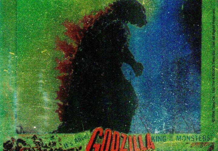 GODZILLA: KING OF THE MONSTERS Puzzle Chase Card Walking in Flames   - TvMovieCards.com