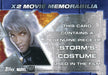 X-Men United X2 Movie Storm Memorabilia Costume Card Topps 2003   - TvMovieCards.com