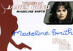 James Bond The Quotable James Bond Madeline Smith Autograph Card WA25   - TvMovieCards.com