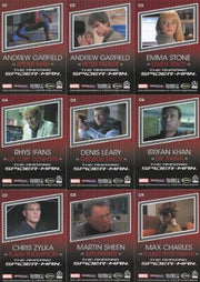 Spider-Man The Amazing Spider-Man Movie Character Chase Card Set 9 Cards   - TvMovieCards.com