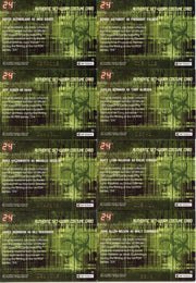 24 Twenty Four Season 5 Costume Card Set 15 Cards C1-C15   - TvMovieCards.com