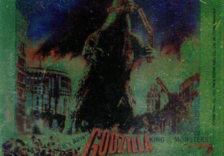 GODZILLA: KING OF THE MONSTERS Puzzle Chase Card Chewing Train Cars   - TvMovieCards.com