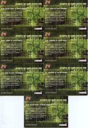 24 Twenty Four Season 5 Costume Card Set 15 Cards C1-C15   - TvMovieCards.com