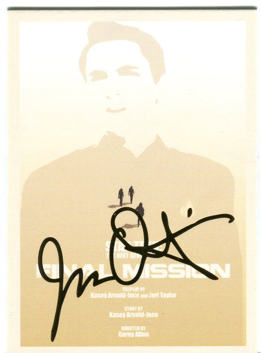 Star Trek TNG Portfolio Prints Juan Ortiz Gold Parallel Card #83 098/125   - TvMovieCards.com