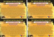Classic Vintage Movie Posters Science Fiction Horror Puzzle 6 Card Chase Set - TvMovieCards.com